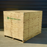 large wood crate