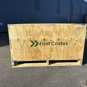 wooden crate