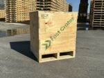 wood shipping crate